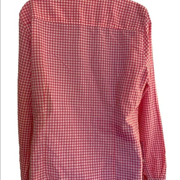 J. Crew Red Gingham Button Down Shirt - Picture 5 of 5